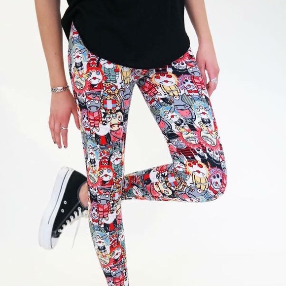 Agnes & Dora Monsters on Parade Halloween Leggings NWT in Package S/M - Picture 1 of 16